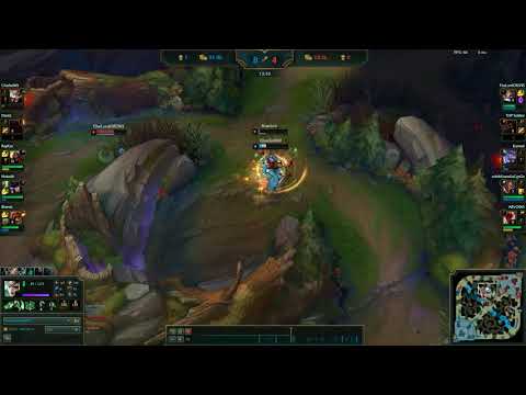 LOW HP RIVEN 1 VS 3 OUTPLAY !