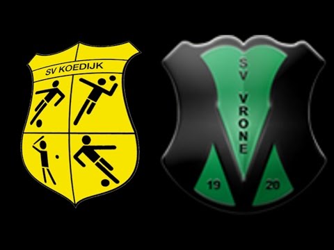 Koedijk F1 - Vrone F1 (25 april 2015)