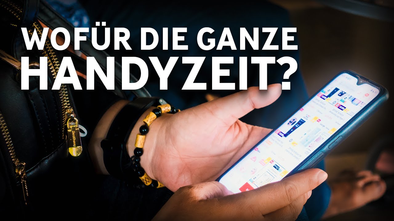 Zu hoch, zu lang – wofür die ganze Handyzeit?