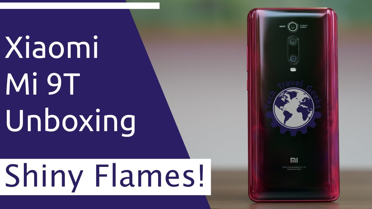 Xiaomi Mi 9T Unboxing - Shiny Flames & Pop-up Camera! (also branded as Redmi K20 in some markets)
