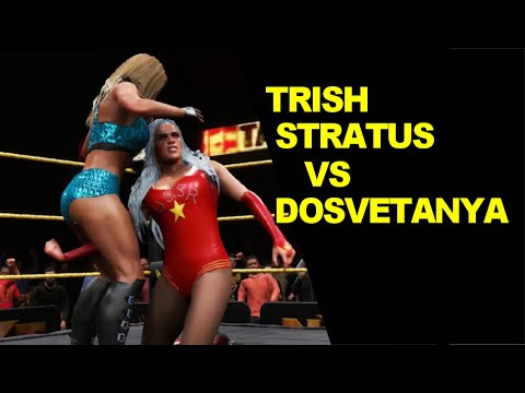 WWE 2K20 Trish Stratus vs Dosvetanya - Knockout Match