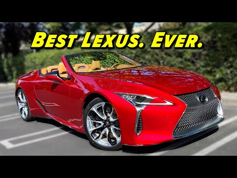 Forget the LFA and the LS, The 2021 Lexus LC 500 Convertible Is The Ultimate Lexus
