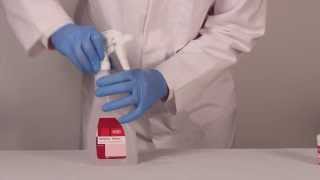How to mix Virkon Disinfectant Tablets in a Virkon Spray Bottle