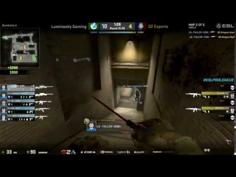 ESL Pro League Saison 3 - Double kill de Fallen