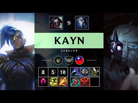 Kayn Jungle vs Kindred - TW Challenger Patch 25.19