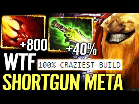 🔥 WTF Shortgun Meta Dagon LVL 5 + Ethereal Blade ES — 100% Crazy Build Shaker vs Troll Dota 2 Pro