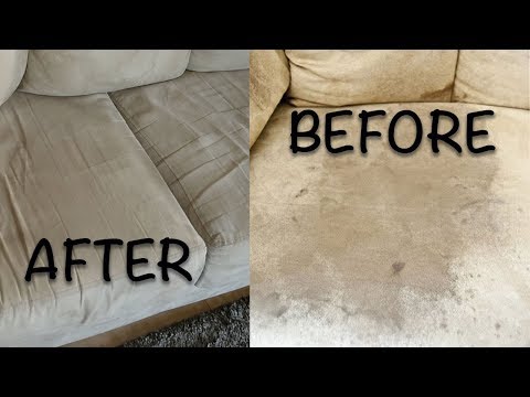 HOW TO CLEAN YOUR MICROFIBER COUCH| WINDEX | GLASS …