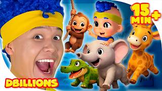 Learn Animal Sounds with Baby DB + MORE D Billions Kids Songs