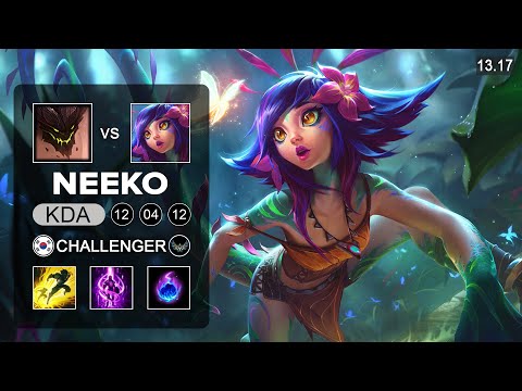 Faker Neeko vs Malphite Mid - KR Challenger - Patch 13.17 Season 13