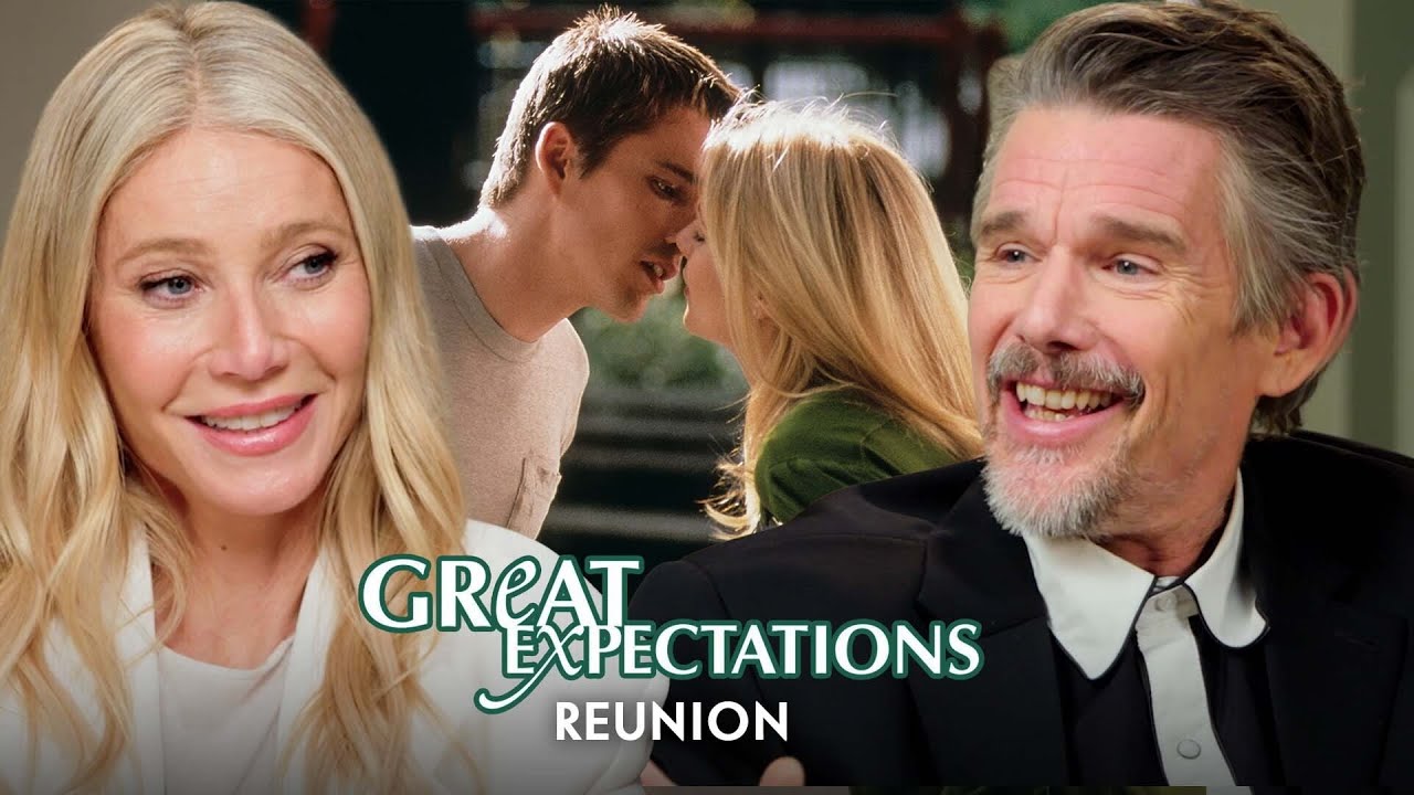 Gwyneth Paltrow & Ethan Hawke Reunite 27 Years After 'Great Expectations' | Vanity Fair - YouTube