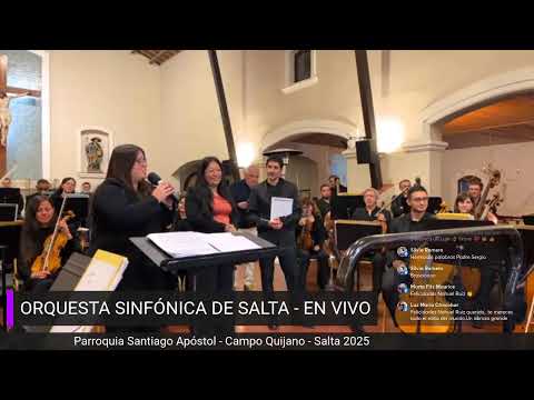 ORQUESTA SINFÓNICA DE SALTA - EN VIVO - CAMPO QUIJANO