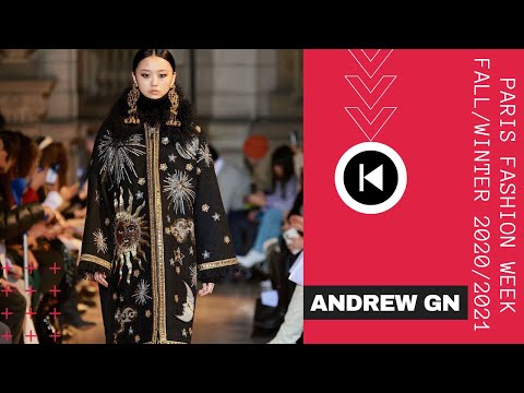 ANDREW GN Paris Fashion Week Fall/Winter 2020/2021 #AndrewGN #ParisFashionWeek #Runway #Backstage