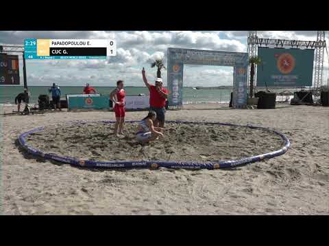 Round 2 Women's BW - 60 kg: E. PAPADOPOULOU (GRE) v. G. CUC (ROU)