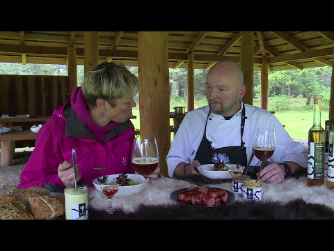 Lækker mad i det fri - uden for sæsonen - med Hr. Skov fra Blåvand