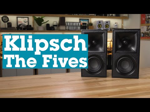 Klipsch The Fives powered speaker system | Crutchfield