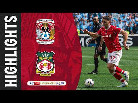 FC Coventry City 3-1 AFC Association Football Club Wrexham 