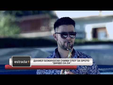 Estradaplus 30 10 2018   Daniel Bozinoski snimi spot za oroto Dando sa sa