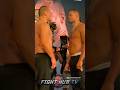 Zhilei Zhang STEPS TO Joe Joyce in INTENSE final face off at weigh in!