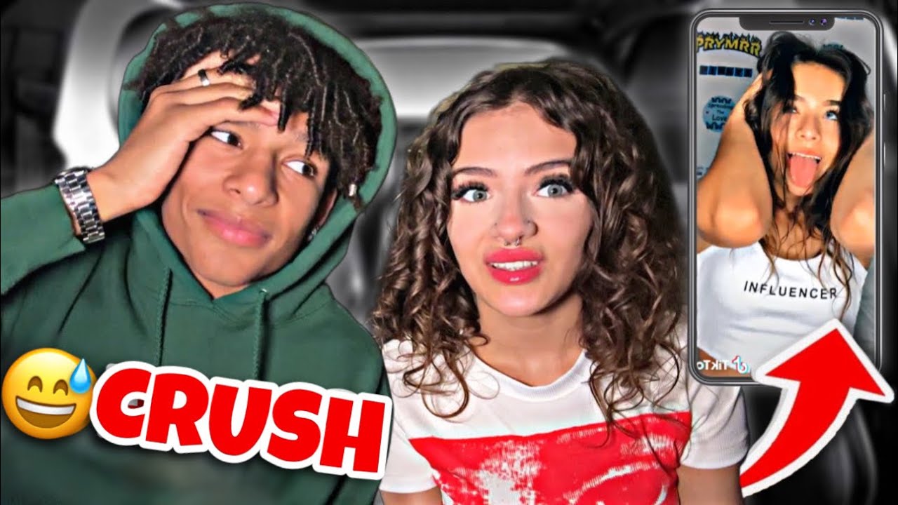 MY CRUSH REACTS TO MY OLD TIKTOKS !!**CRINGE**