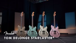 "long time member" 💀（00:00:27 - 00:04:17） - Exploring the Tom DeLonge Starcaster | Artist Signature Series | Fender
