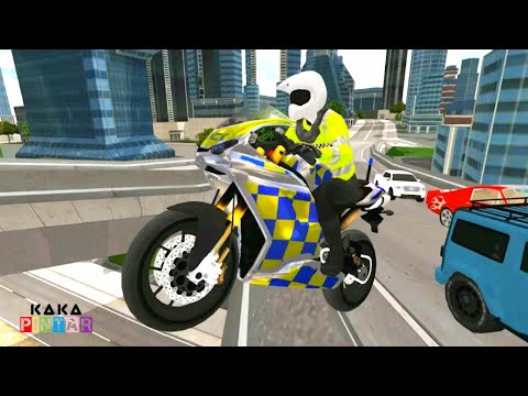 motor polisi‼️ Police Motorbike Simulator 3d 🚔