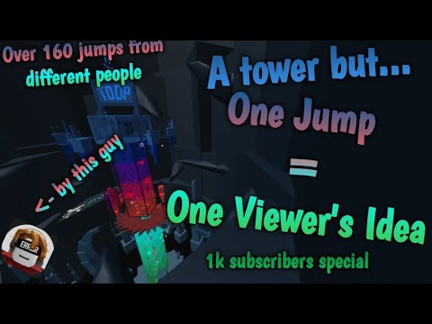 A Tower but One Jump is One Viewer's Idea [Tower of Distinctive Propositions (ToDP)] | Roblox JToH