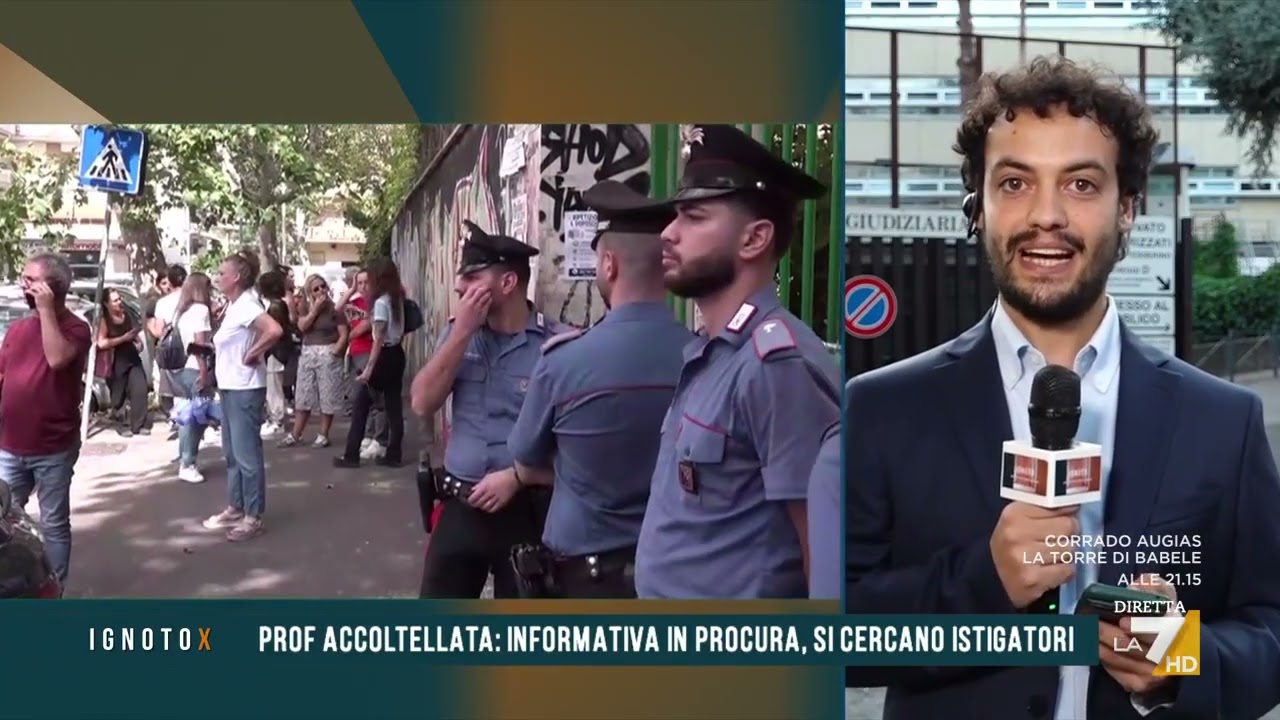 Prof accoltellata a Roma: le indagini sulle chat Telegram e la pista degli istigatori
