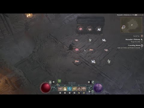 Simple and Easy Tutorial - Diablo 4 Purge the Cellar puzzle solution