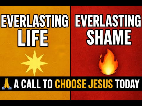 ✨ Everlasting Life vs Everlasting Shame 🔥 | A Call to Choose Jesus Today ❤️🙏
