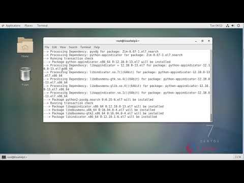 How to install Zim editor on centos 7 | LinuxHelp Tutorials