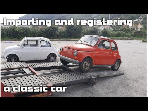How to import and register a classic car in the UK (post Brexit)