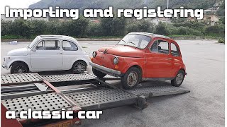 How to import and register a classic car in the UK (post Brexit)