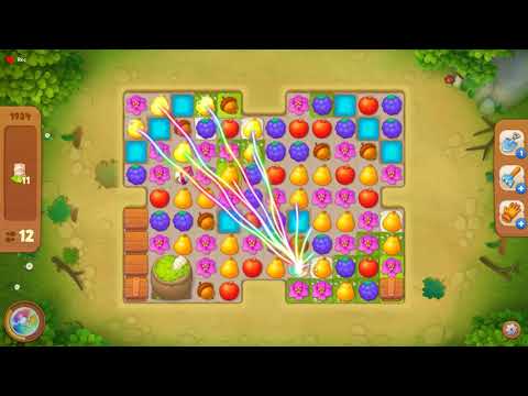 1934 Gardenscapes Hard Level  Прохождение Игры