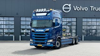 شاسيه شاحنة Scania R650 V8 6x4 Chassis Cabine Retarder / Full Air | صورة 4 - Autoline