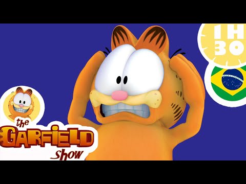 🍗Garfield odeia comida de gato!🥓- Compilação HD