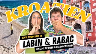 Labin & Rabac Kroatien: Altstadt, Highlights, einsame Strände (🤫Geheimtipps für 