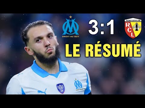 Marseille - Lens 3-1 Le Résumé | Ligue 1 2025/26 | OM Lens