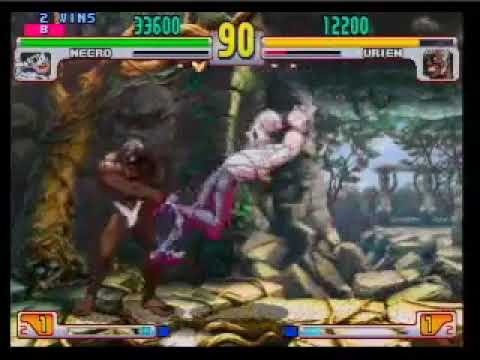 Sugiyama (Necro) vs. Afuro (Urien) - STREET FIGHTER III 3RD STRIKE