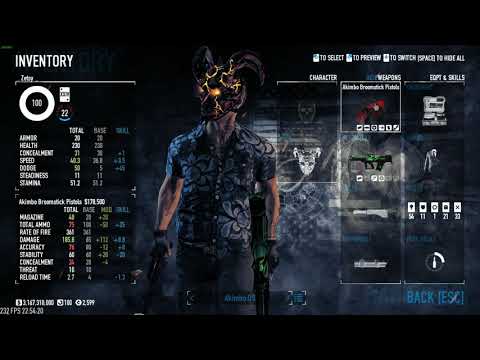 My death sentence akimbo build (PD2)