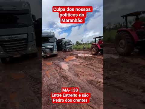 Situação da MA-138  Entre Estreito e são Pedro dos crentes