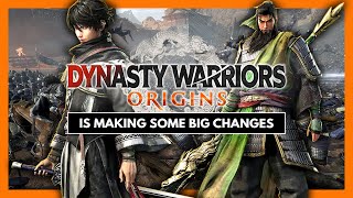 Dynasty Warriors: Origins Is Making Some BIG Changes