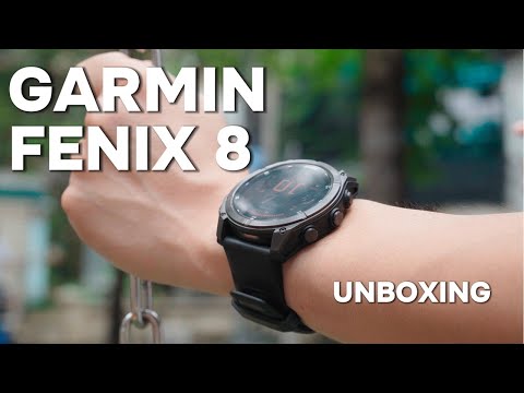 Trên Tay Nhanh Garmin Fenix 8 AMOLED – Đồng Hồ Thông Minh Đỉnh Cao Cho Thể Thao
