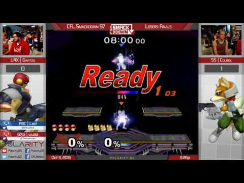 CFL Smackdown 97 Melee - SS Colbol (Fox) vs U4X Gahtzu (Falcon) - Losers Finals