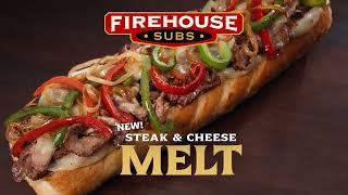 Firehouse Subs New Steak & Cheese Melt (2026) – Toasted Twice, Extra Cheesy, Flame‑Seared Prime Rib