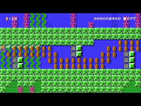 My Car Can Swim by DrTapeworm - SUPER MARIO MAKER - NO COMMENTARY 1AU