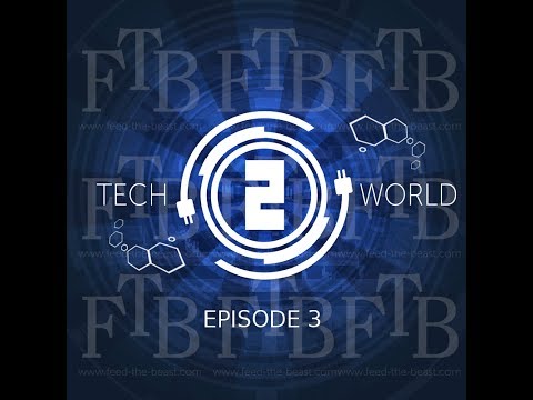 Modded Minecraft : Tech World 2 Episode 3 : Pulverizers and Furnaces (Thermal Expansion)