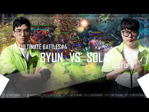 【핵꿀잼】 Starcraft2 : 11전 끝장전 ByuN/변현우 vs Solar/강민수