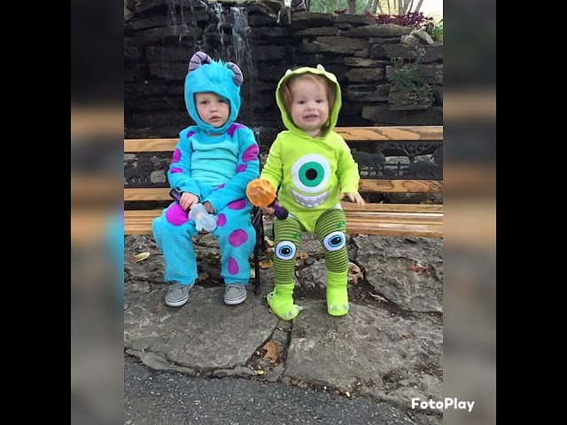 Vídeo relacionado con LorranTree - Mono mameluco unisex de monstruos Wazowski, disfraz para mujer, hombre, adultos, pijamas de animales monoculares, para Navidad, Halloween, verde, M