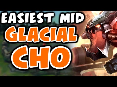 Easiest Mid for 9.24 - Glacial Augment Cho'Gath | Challenger Cho'Gath  - League of Legends
