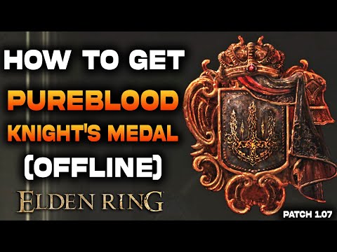 Elden Ring: How to Get Pureblood Knight's Medal Offline | Portal Teleport for Mohgwyn Palace